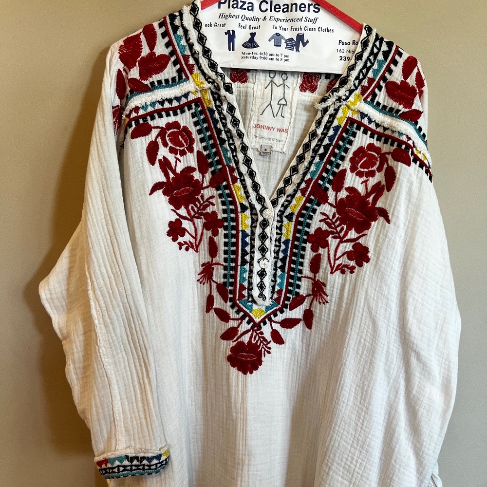 Johnny Was Tunic - Picture 2 of 4